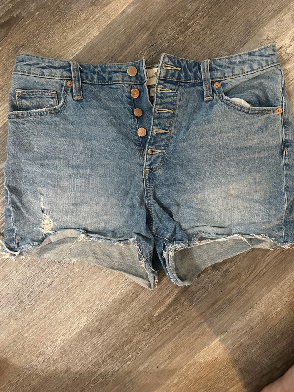 Cut Off Jean Shorts